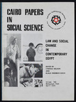 Law as an Instrument of Social Change: The Case of Population Policy by Adel Azer