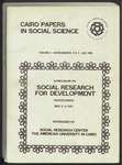 Social Science Research in Egypt: Institute Report (International Islamic Center for Population Studies and Research)