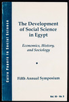 Seventy Years of Sociology in Egypt by Ahmed Zayed