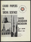 Saudi Arabian Bedouin : an assessment of their needs by Saad E. Ibrahim and Donald P. Cole