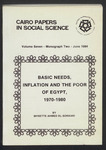 Basic needs, inflation, and the poor of Egypt, 1970-1980