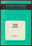 Gone for good? Egyptian migration processes in the Arab world by Ralph R. Sell