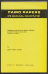 Democratization in rural Egypt : a study of the village local popular council